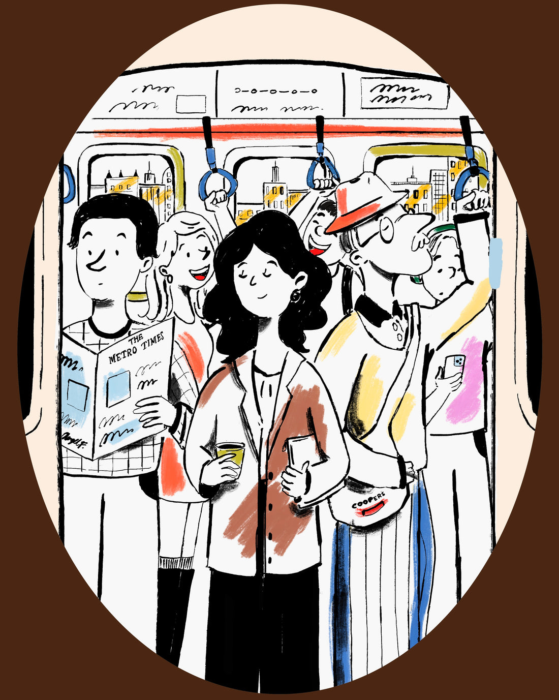 Cooper’s Coffee Haus Mural Design