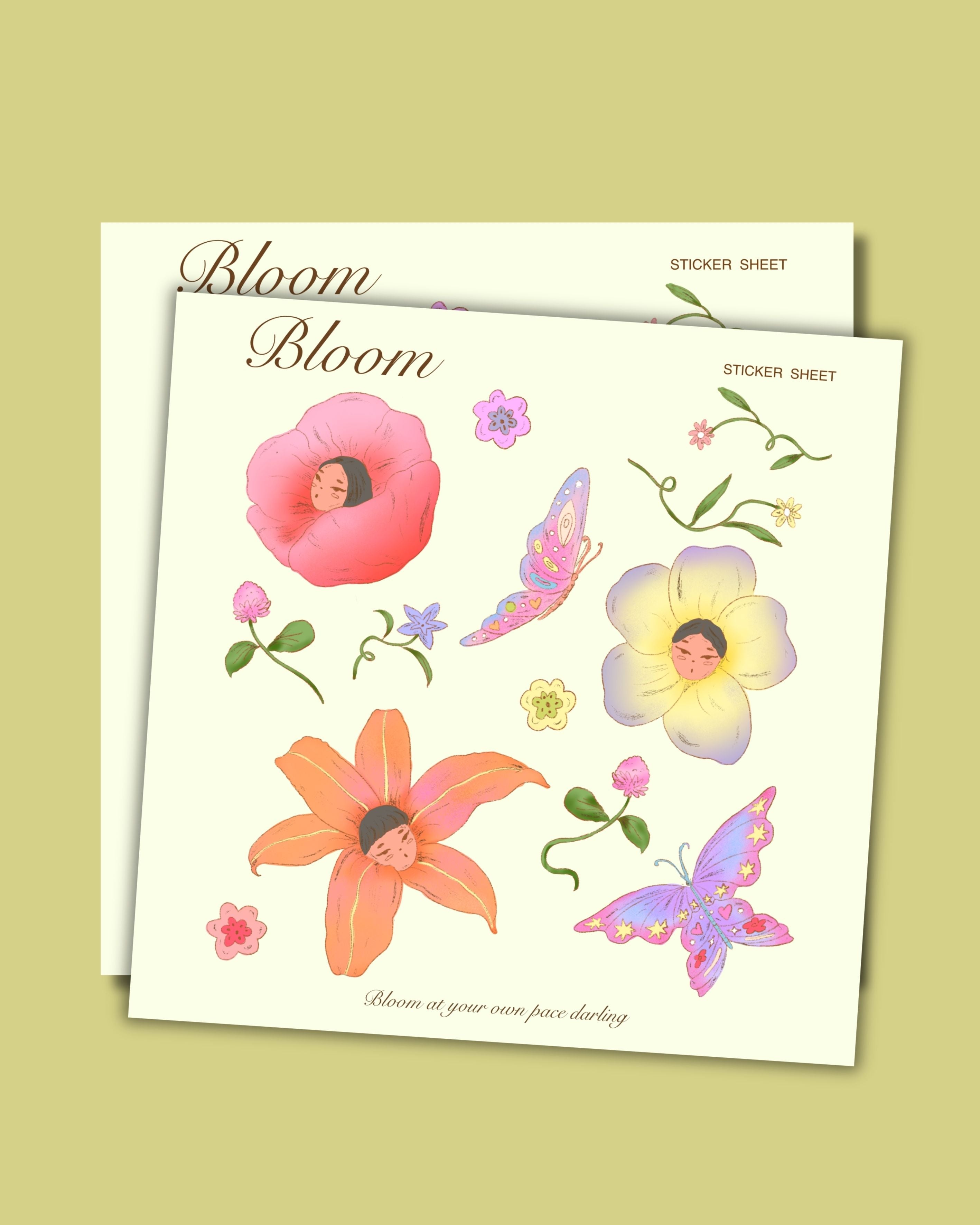 Bloom Sticker Sheet (v.1)