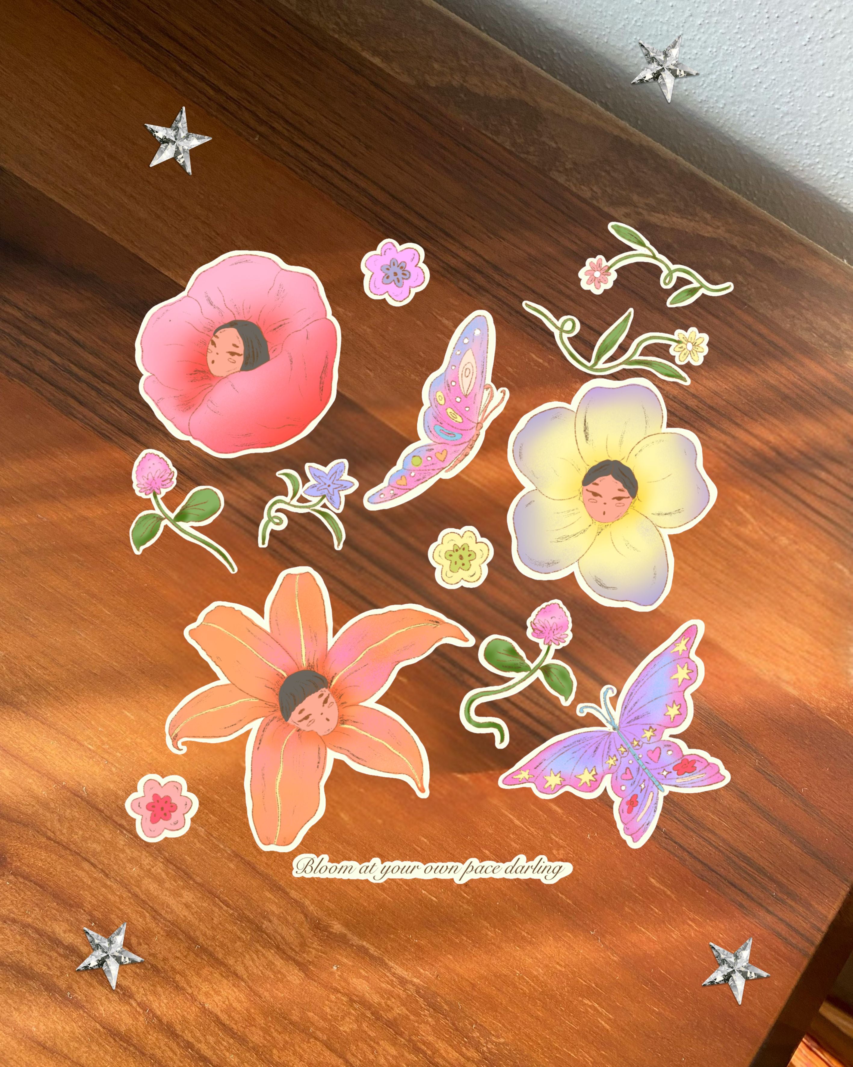 Bloom Sticker Sheet (v.1)